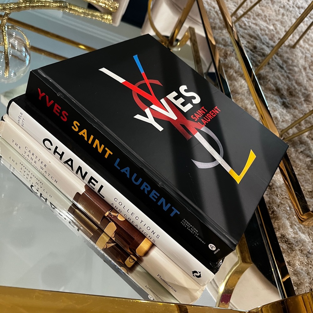 Yves Saint Laurent Coffee Table Accent Book